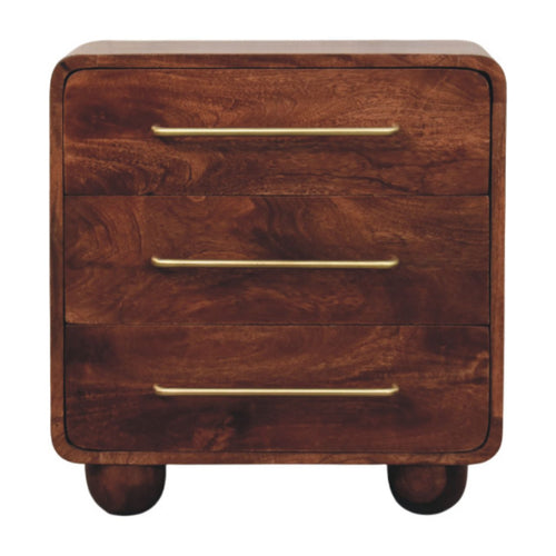 3-Drawer Rounded Chest - product view
