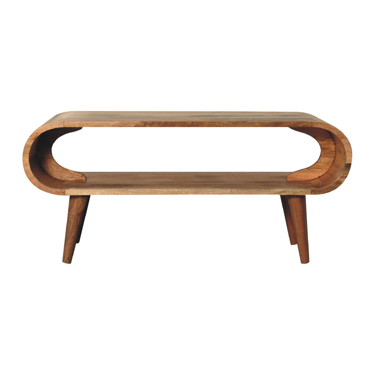 Amaya Nordic Style Oak-ish Coffee Table - product view