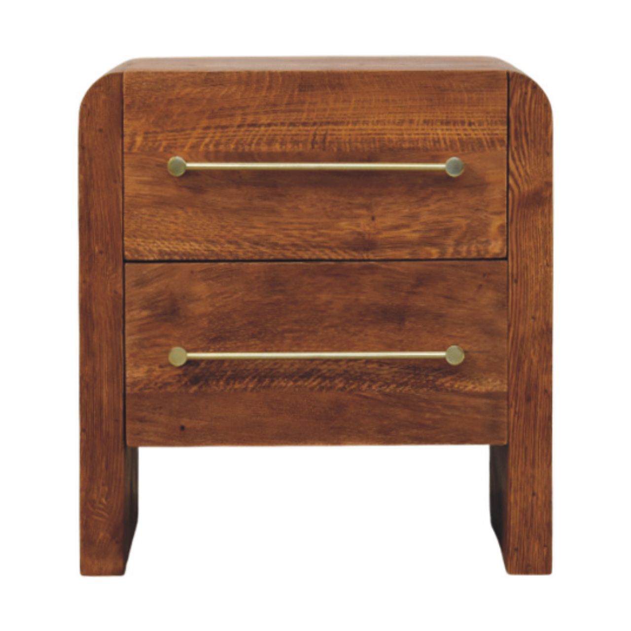 Aurelio Twin Drawer Bedside - product view