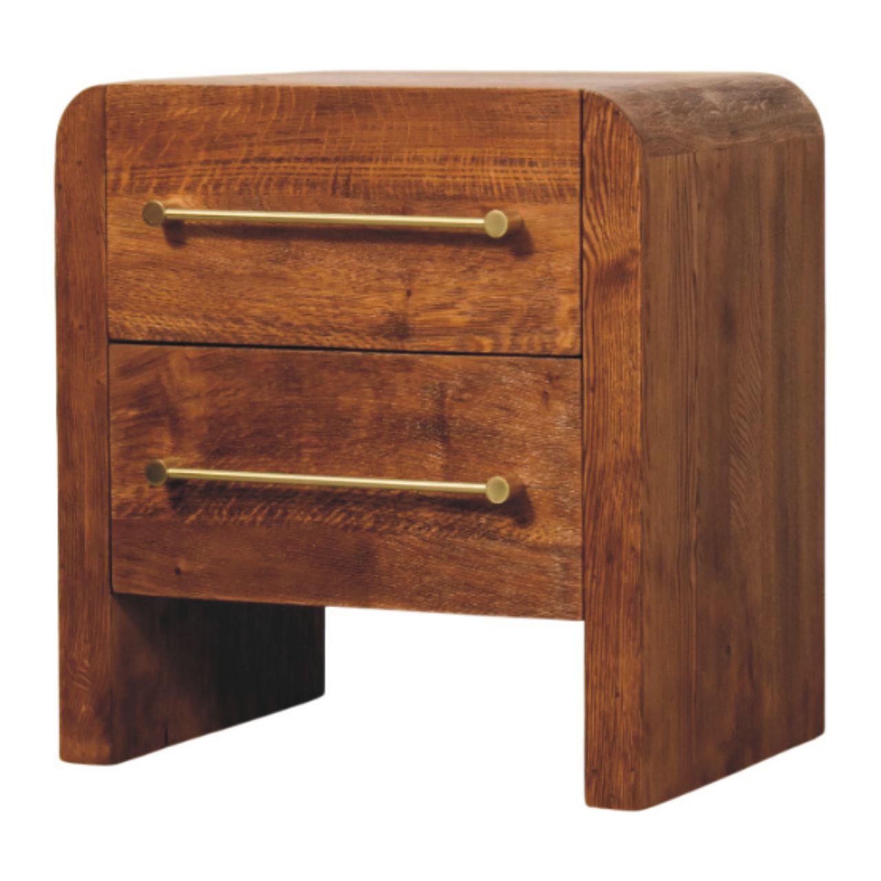 Aurelio Twin Drawer Bedside - verified alternate view 3