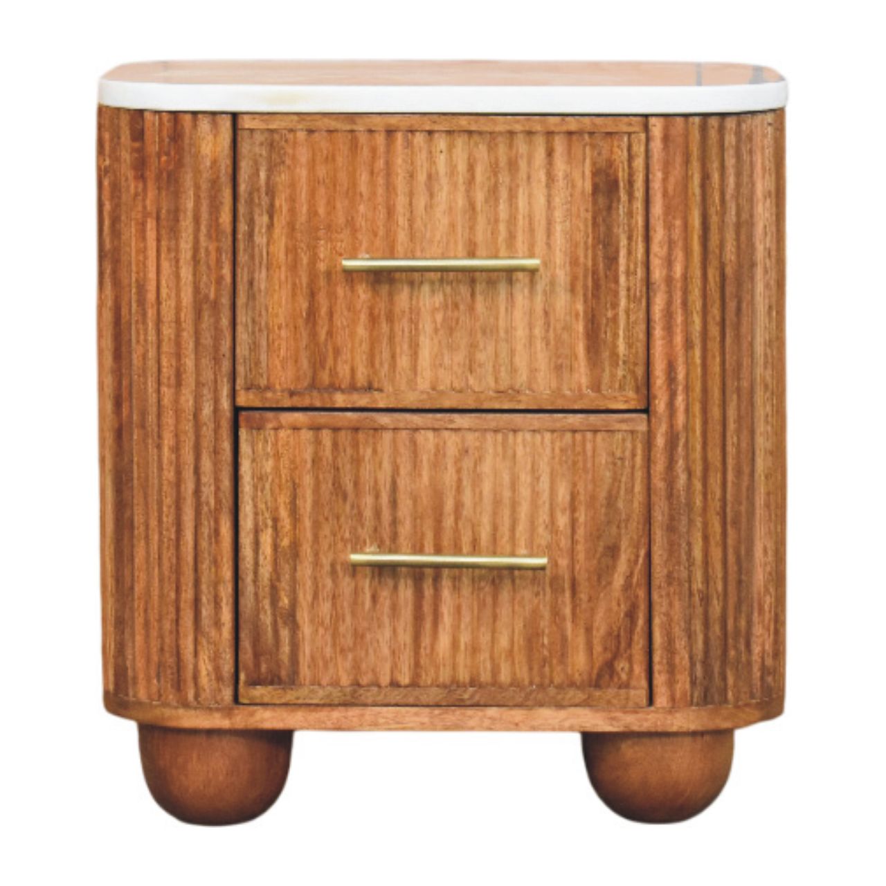 Aurora Marble Bedside - product view
