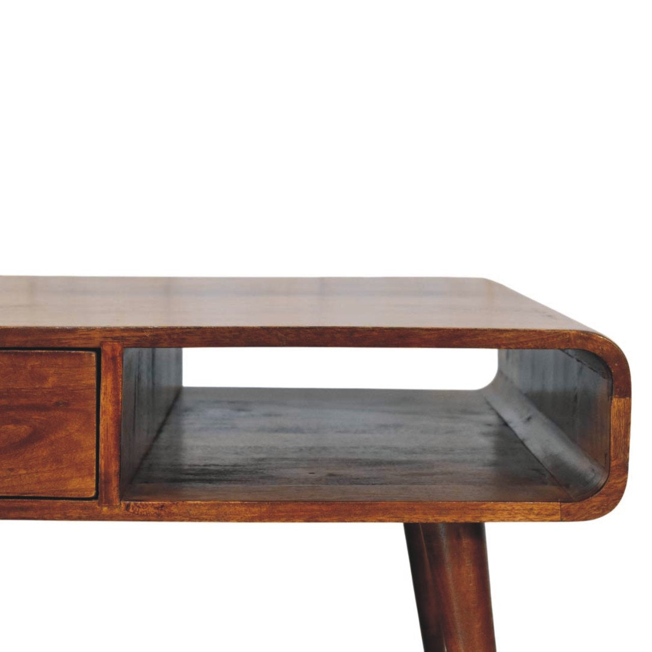 Avora 2 Drawer Chestnut Coffee Table - verified alternate view 4