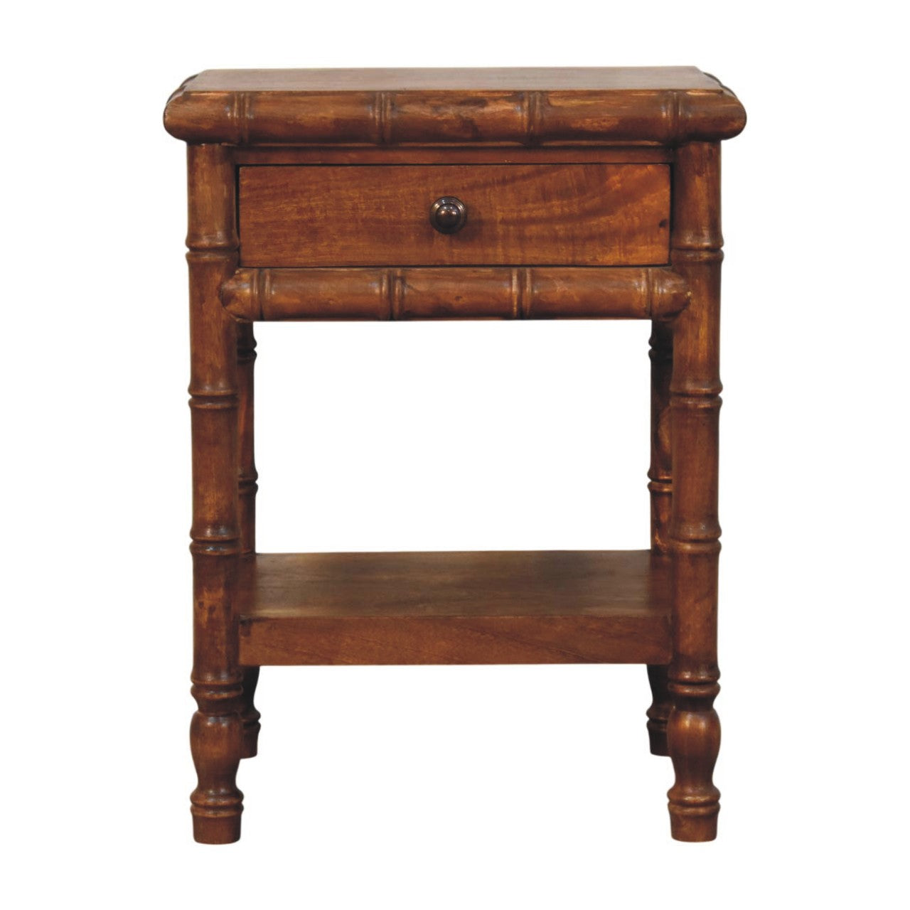 Bamboo Heritage Bedside Table - product view