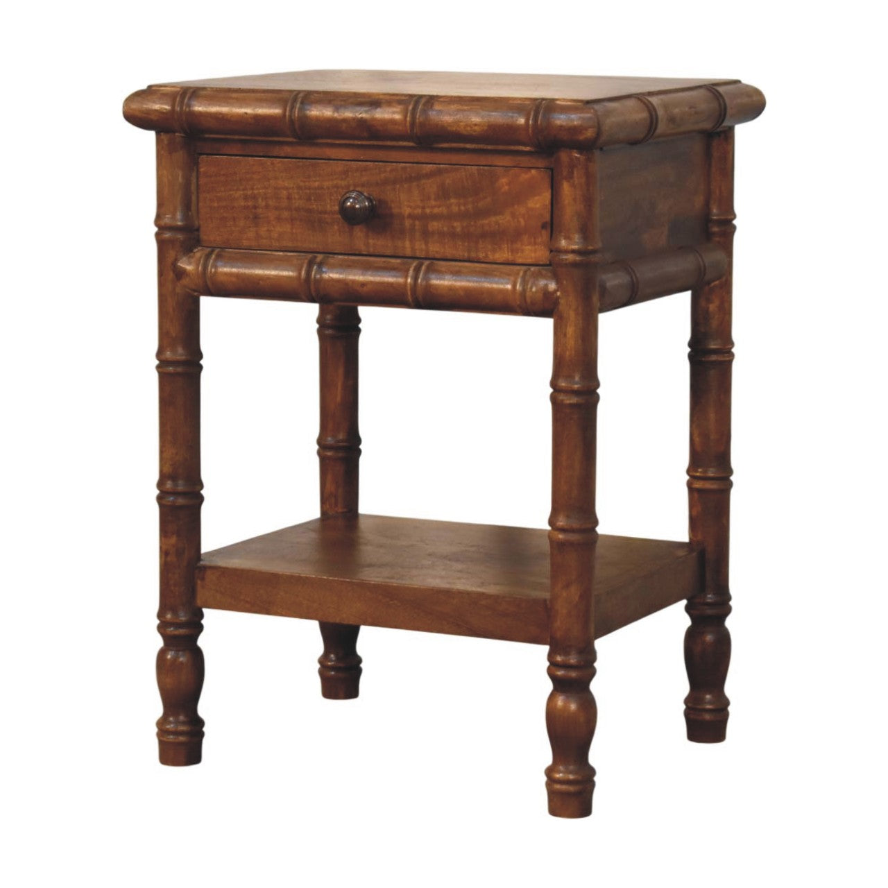 Bamboo Heritage Bedside Table - view 3