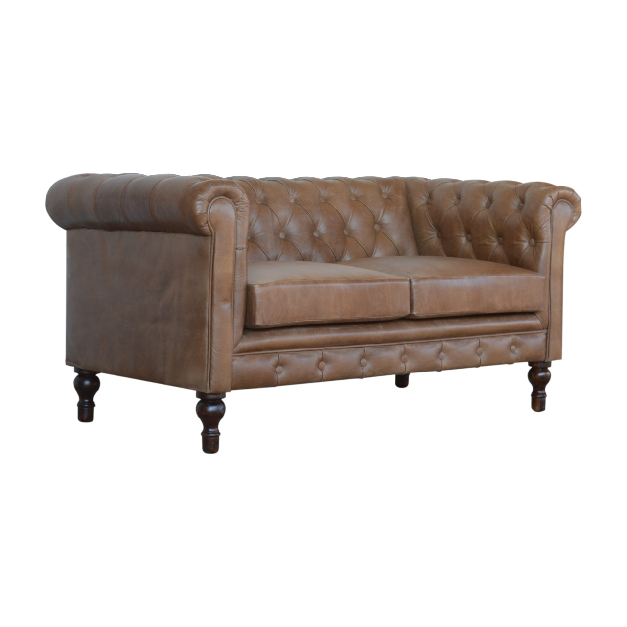 Buffalo Leather Chesterfield - verified alternate view 2