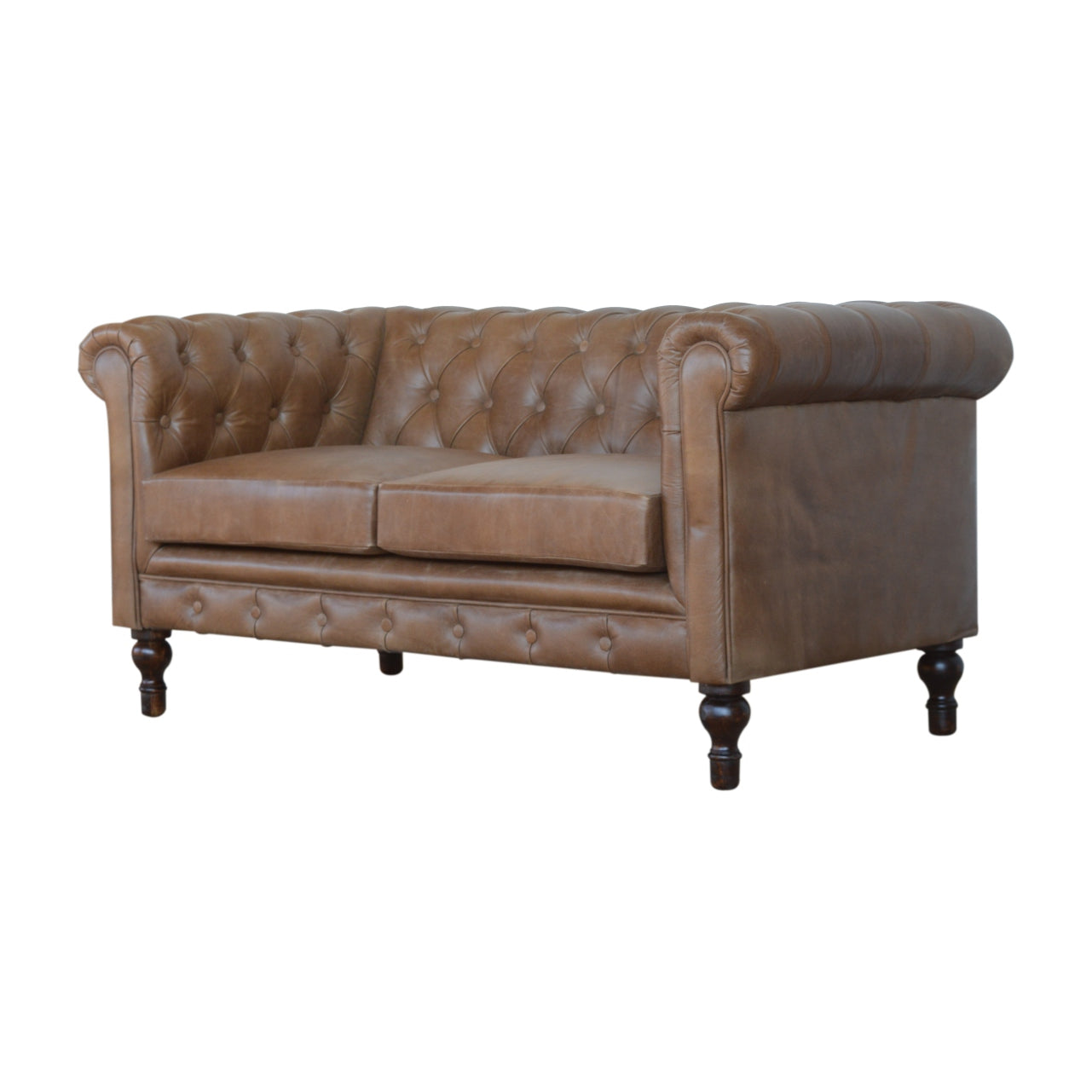 Buffalo Leather Chesterfield - verified alternate view 3