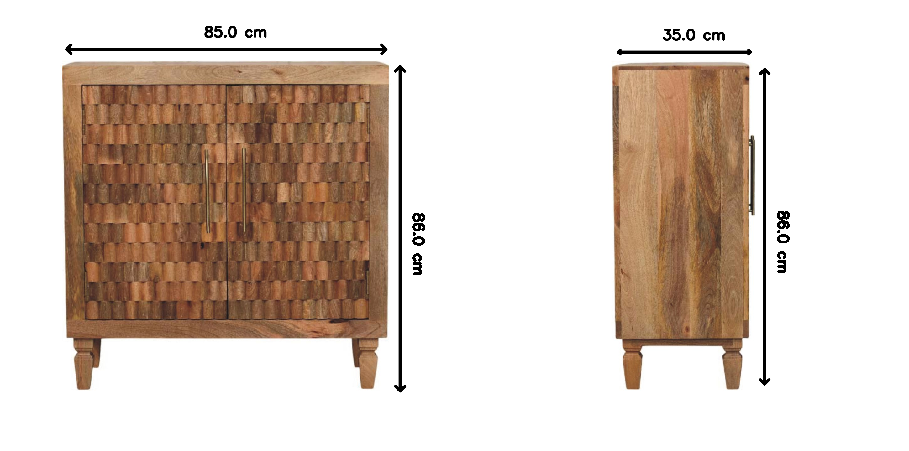 Cadiz Carved Block Cabinet - verified alternate view 2