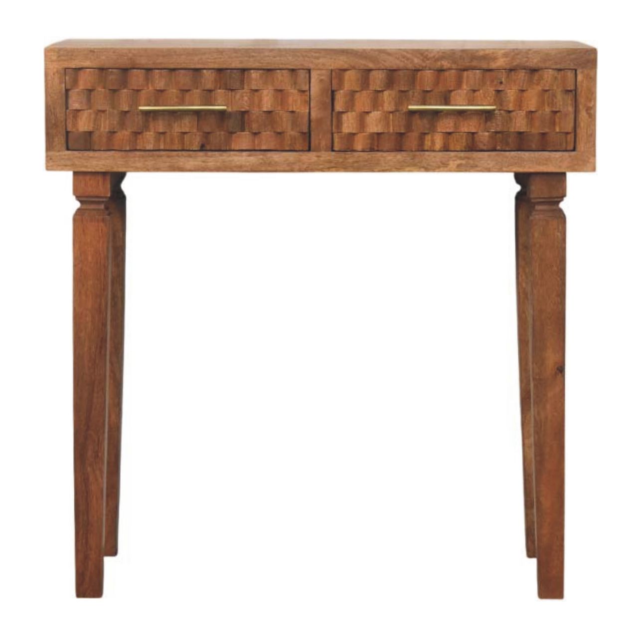 Cadiz Carved Twin-Drawer Console - product view