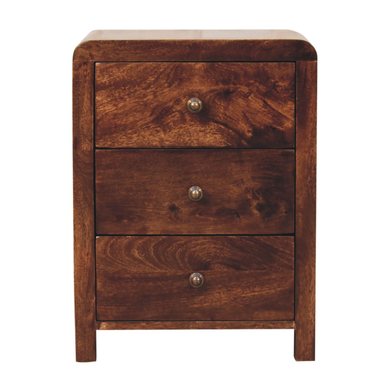 California Walnut Naya Bedside - product view