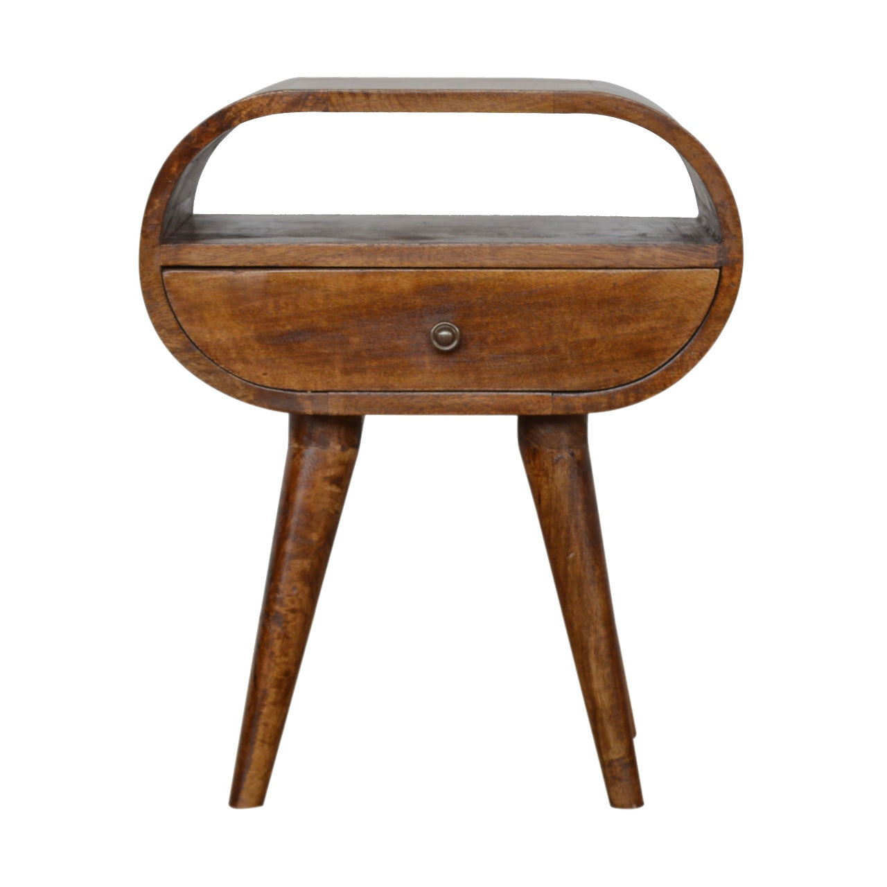 Chestnut 1 Drawer Nightstand - product view