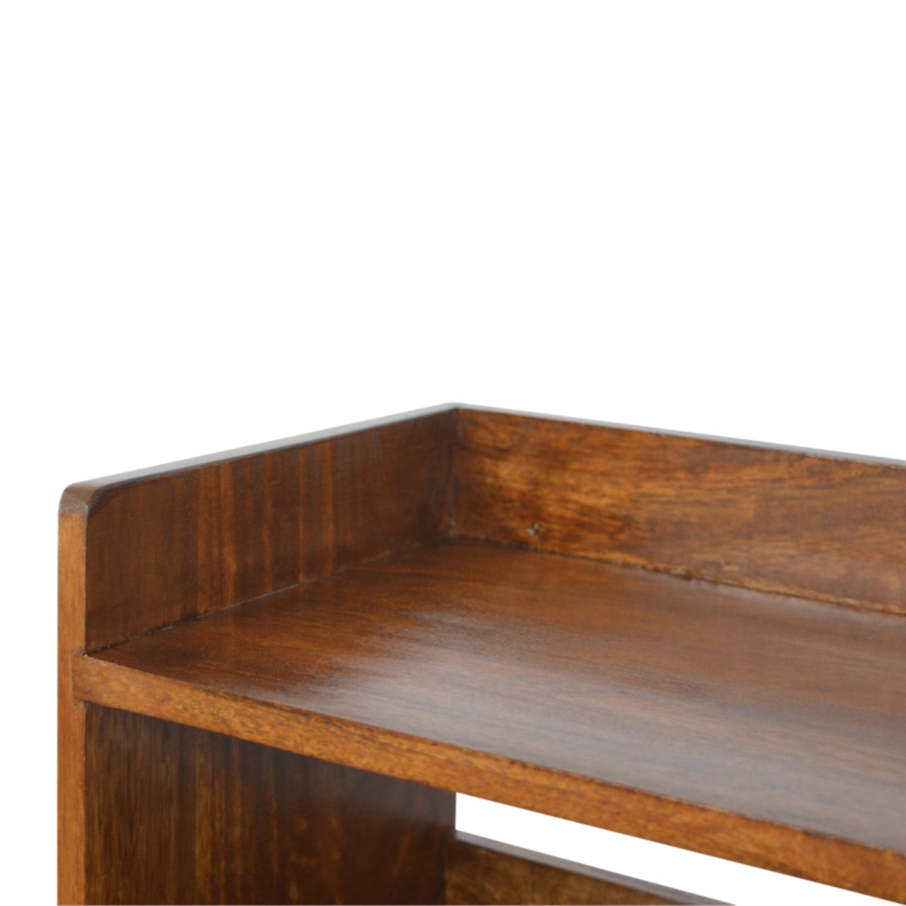 Chestnut Nordic Storage Bench - product view