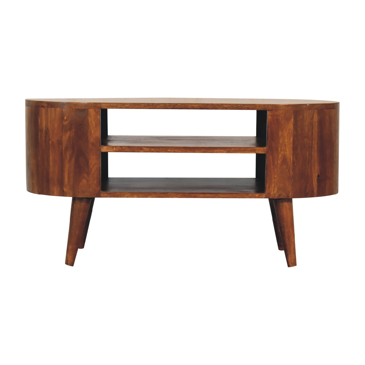 Cortez Chestnut Media Unit - product view
