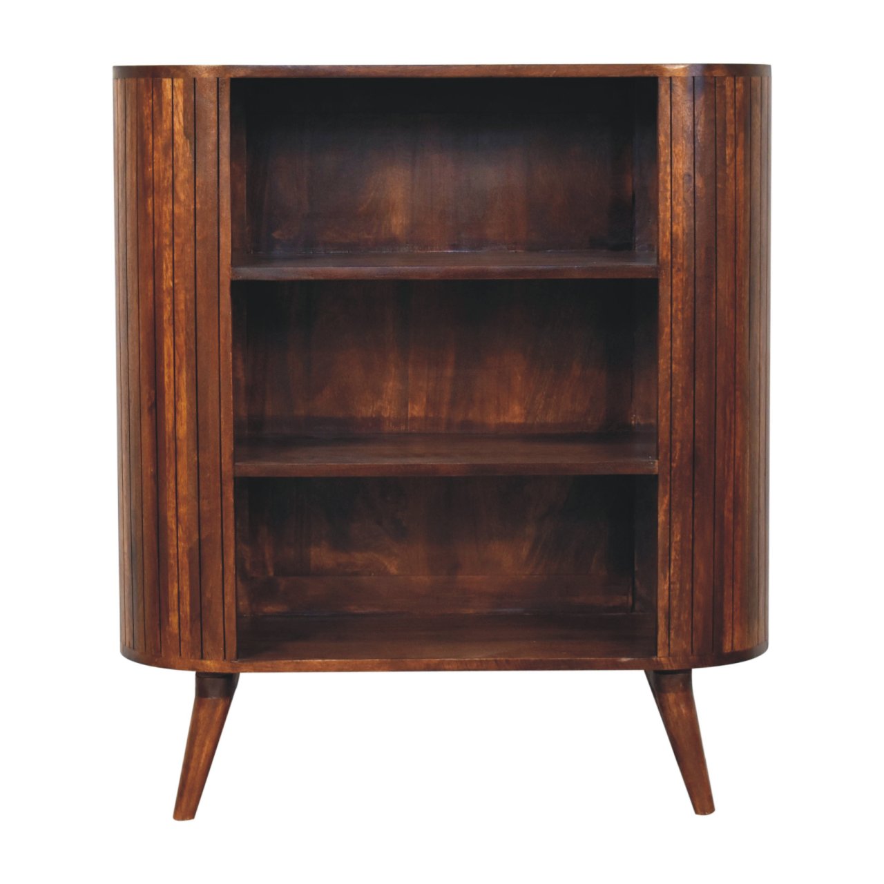 Cortez Chestnut Open Cabinet - product view