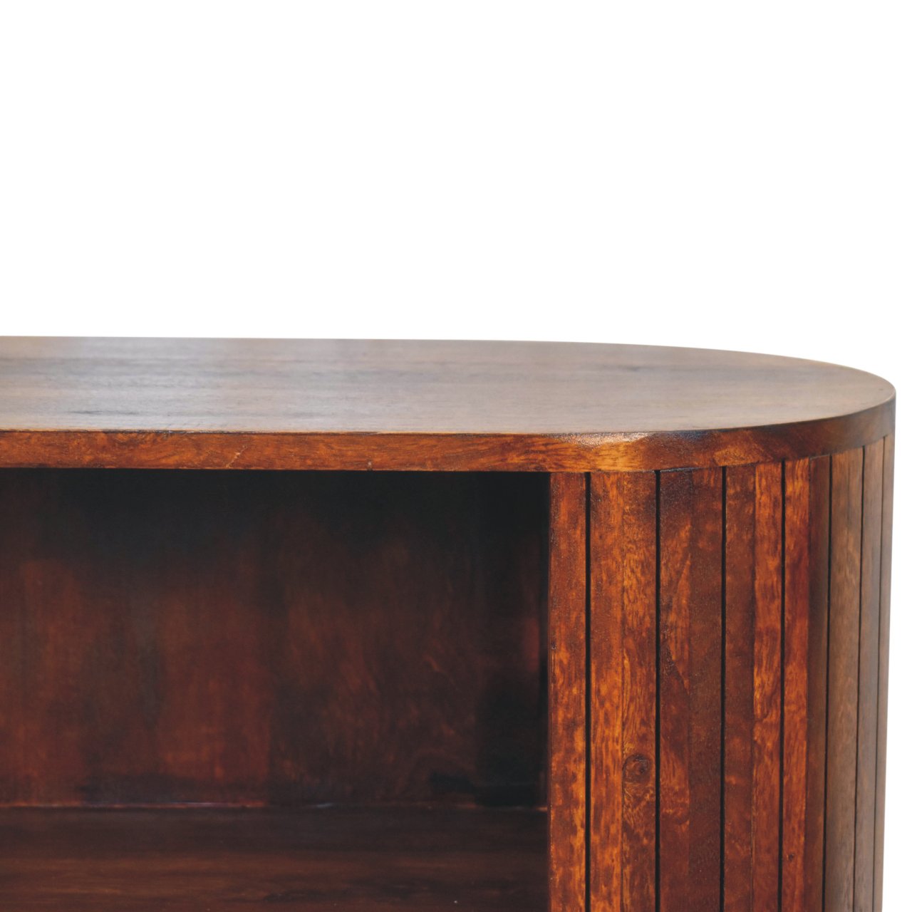 Cortez Chestnut Open Cabinet - verified alternate view 4