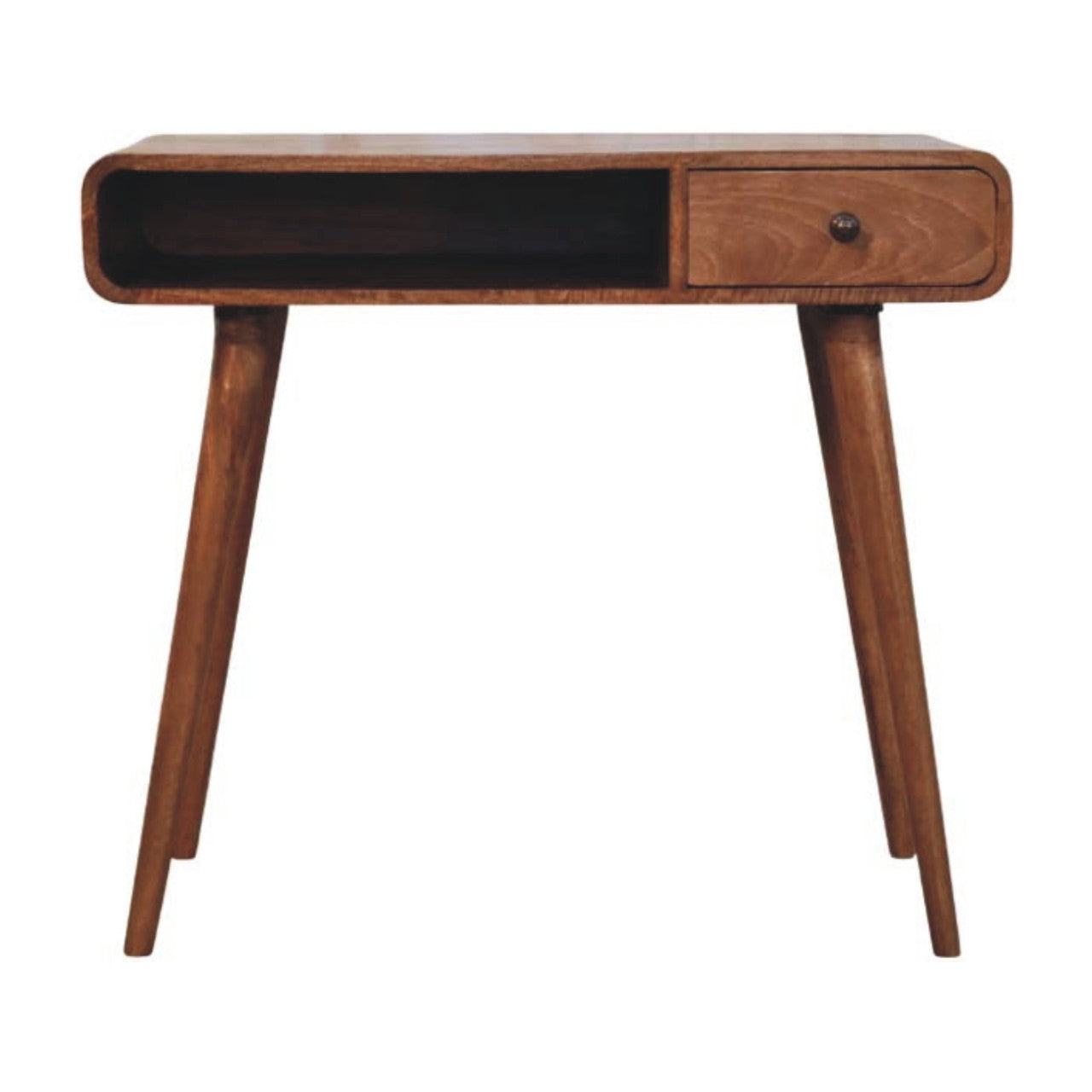 Curved Writing Desk - product view