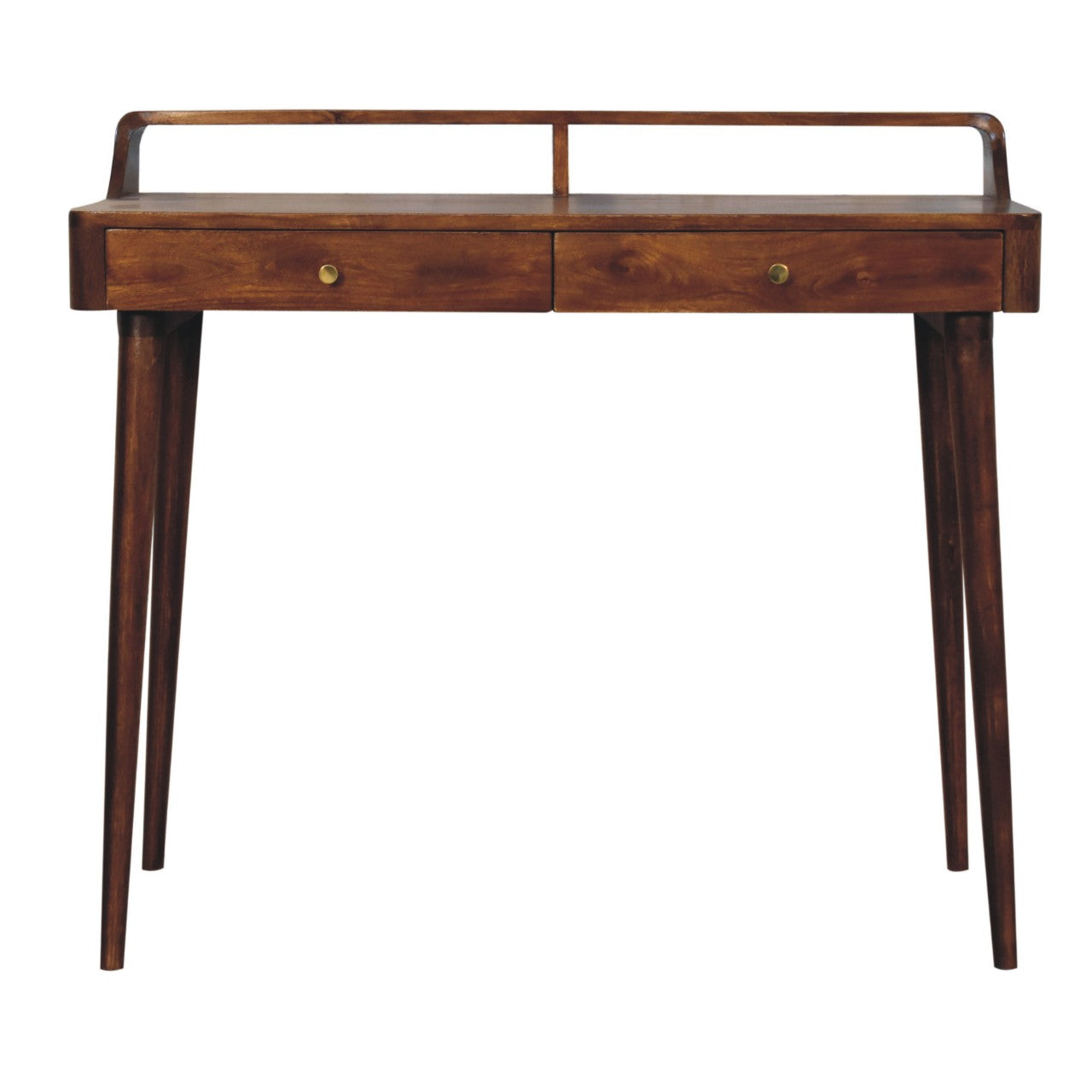 Elevated Chestnut Console Table - product view