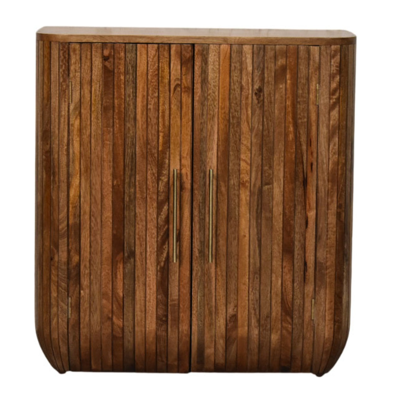 Fluted Curve Cabinet - product view