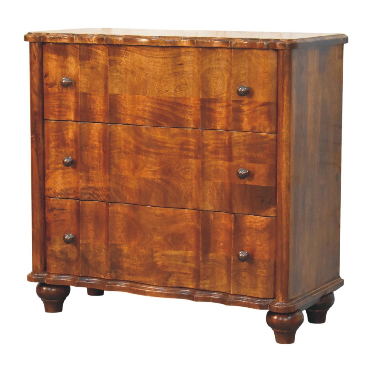 Lume 3 Drawer Chest - detail view