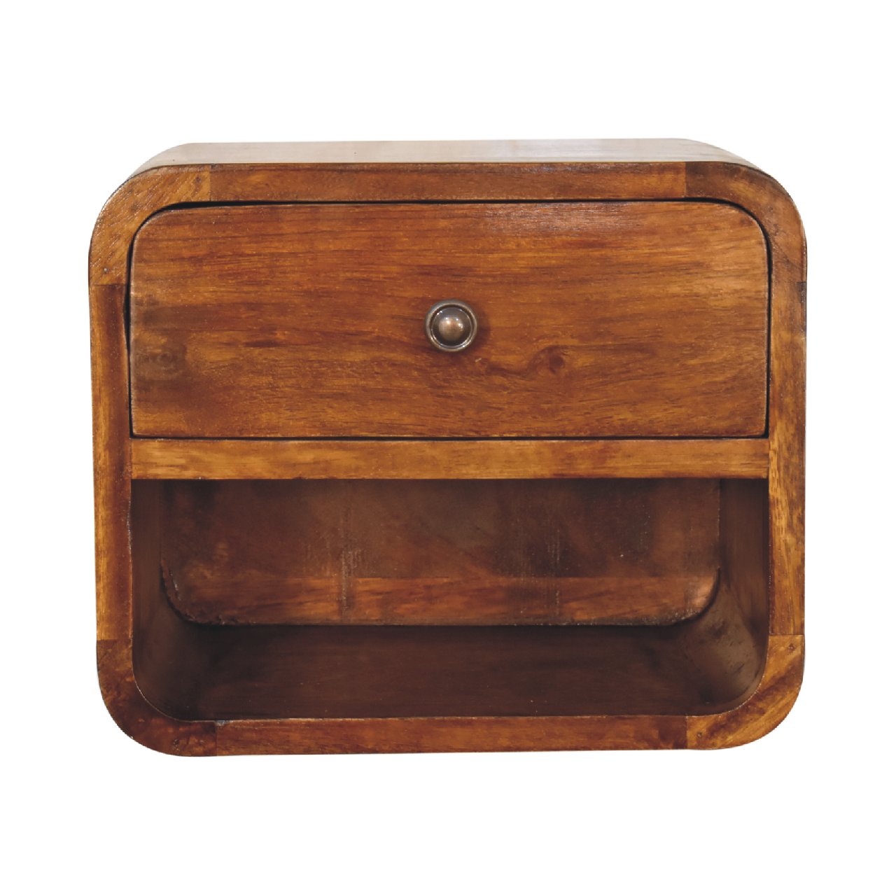 Mini Curve Floating Nightstand - product view