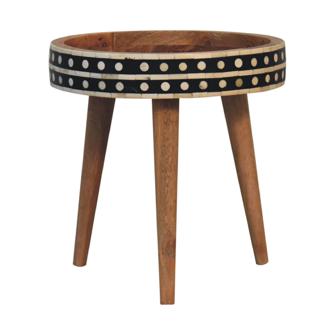 Mini Pattern Nordic End Table - product view