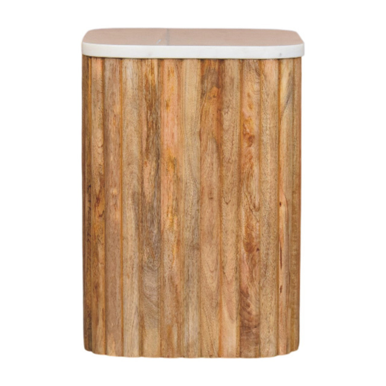 Oakish Marble Side Table - product view