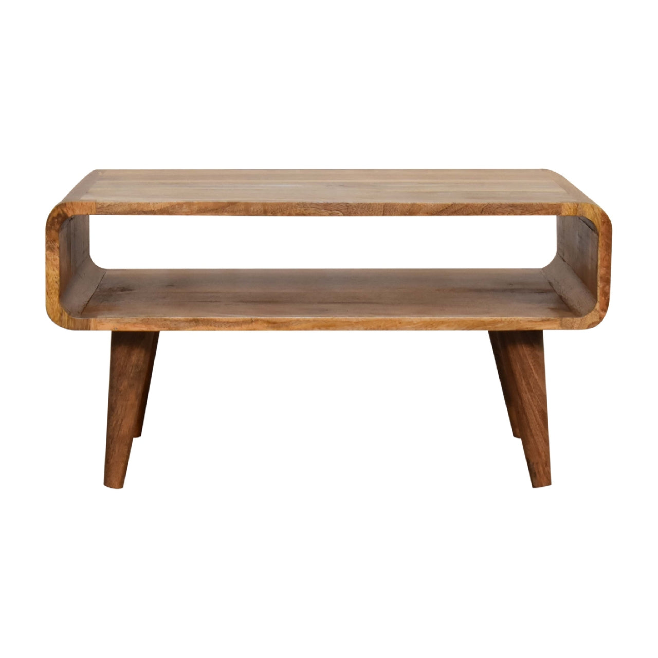 Open Oak-ish Media Unit - product view