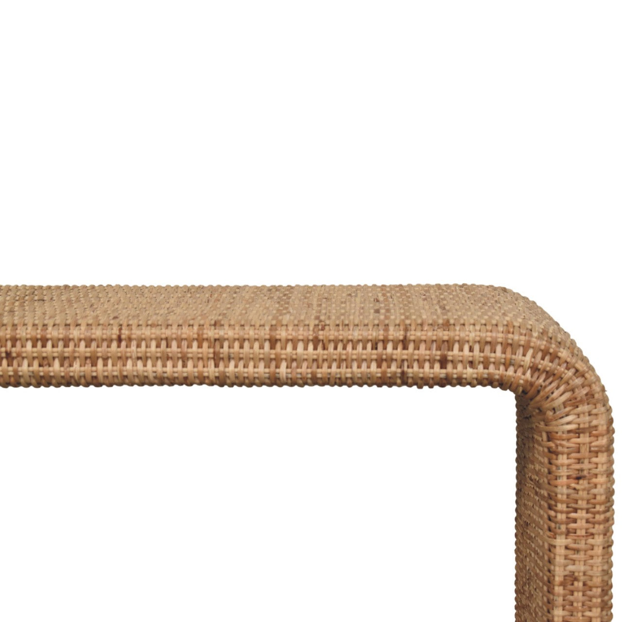 Rattan Weave Bench - verified alternate view 4