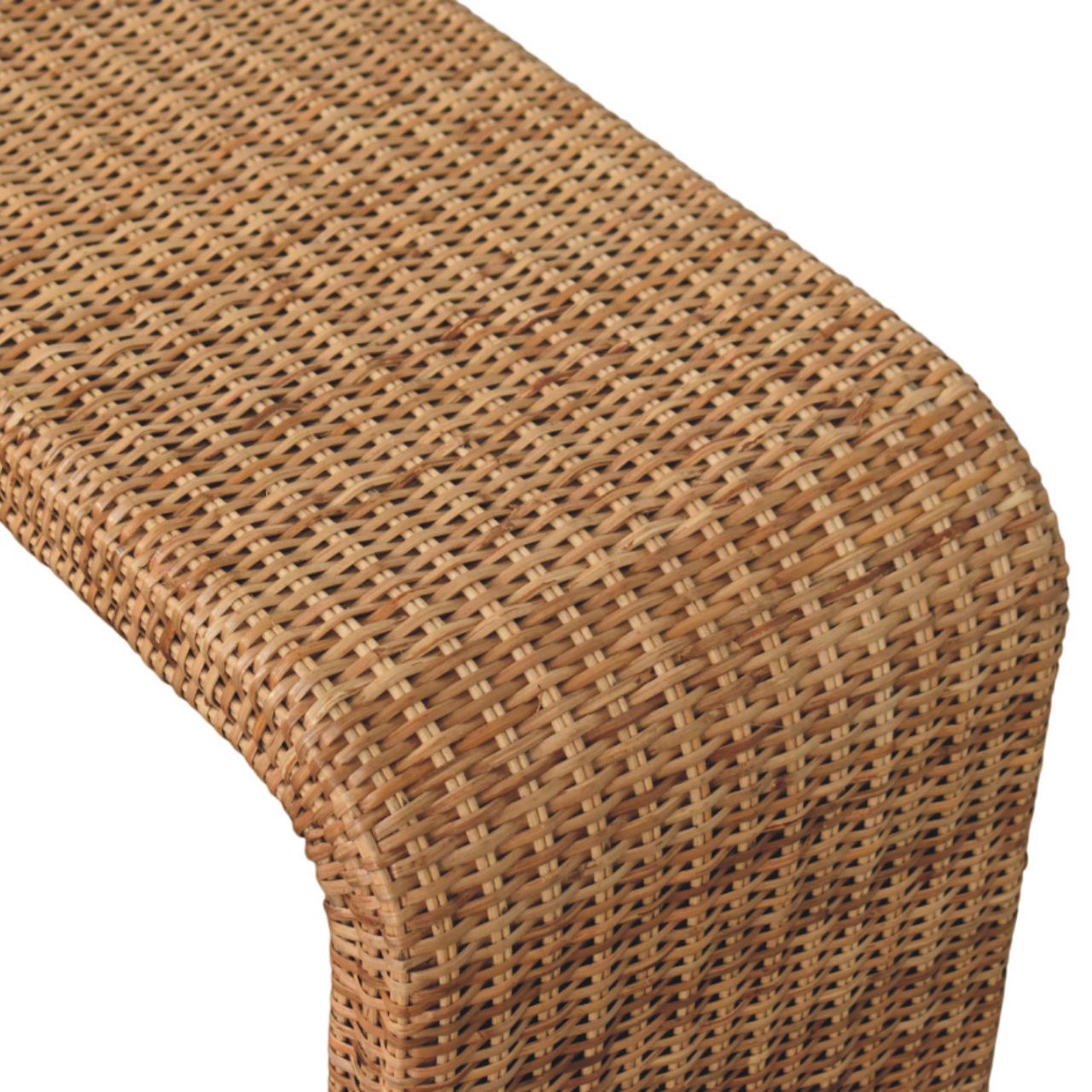 Rattan Weave Bench - verified alternate view 5