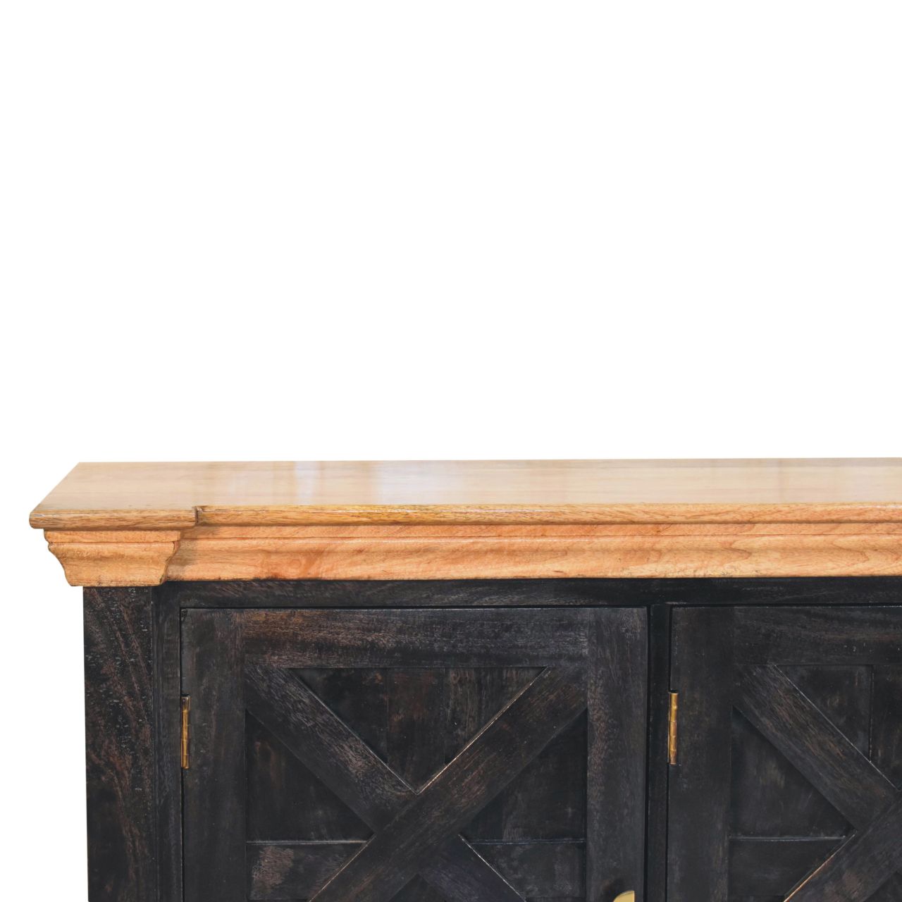 Regal Ash Black Rustic Sideboard - verified alternate view 5