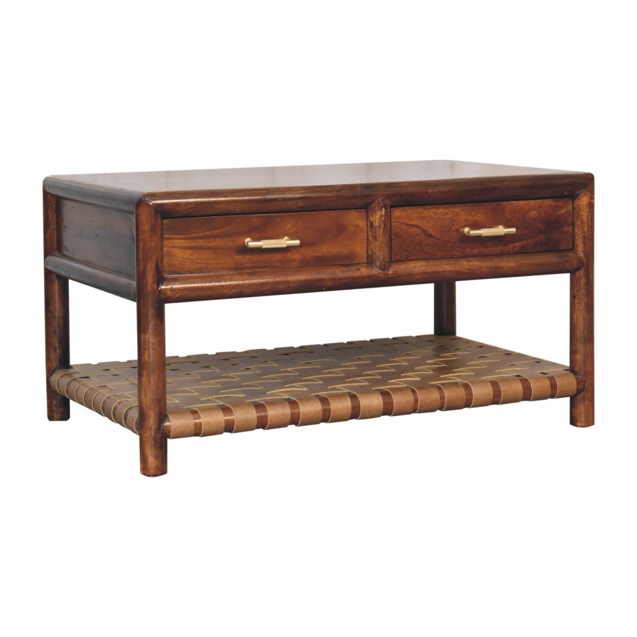 Regency Woven Coffee Table with 4 drawers - verified alternate view 3