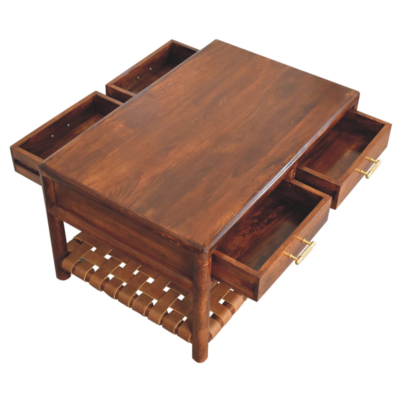 Regency Woven Coffee Table with 4 drawers - verified alternate view 5