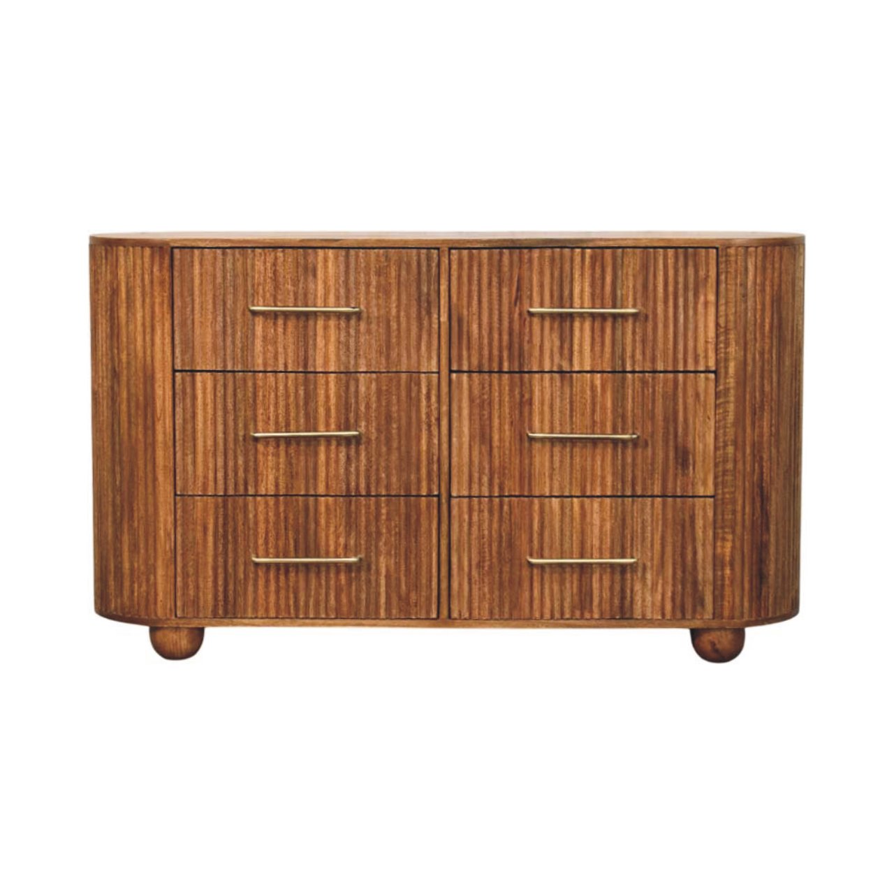 Ridgefront Chest - Amber Oak - product view