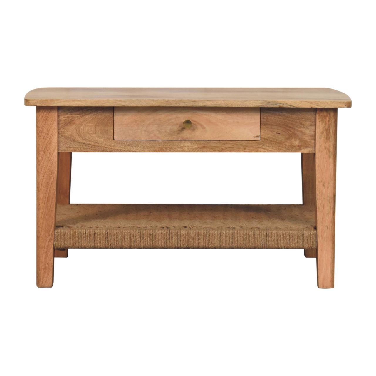 Rope 2 Drawers Coffee Table - product view