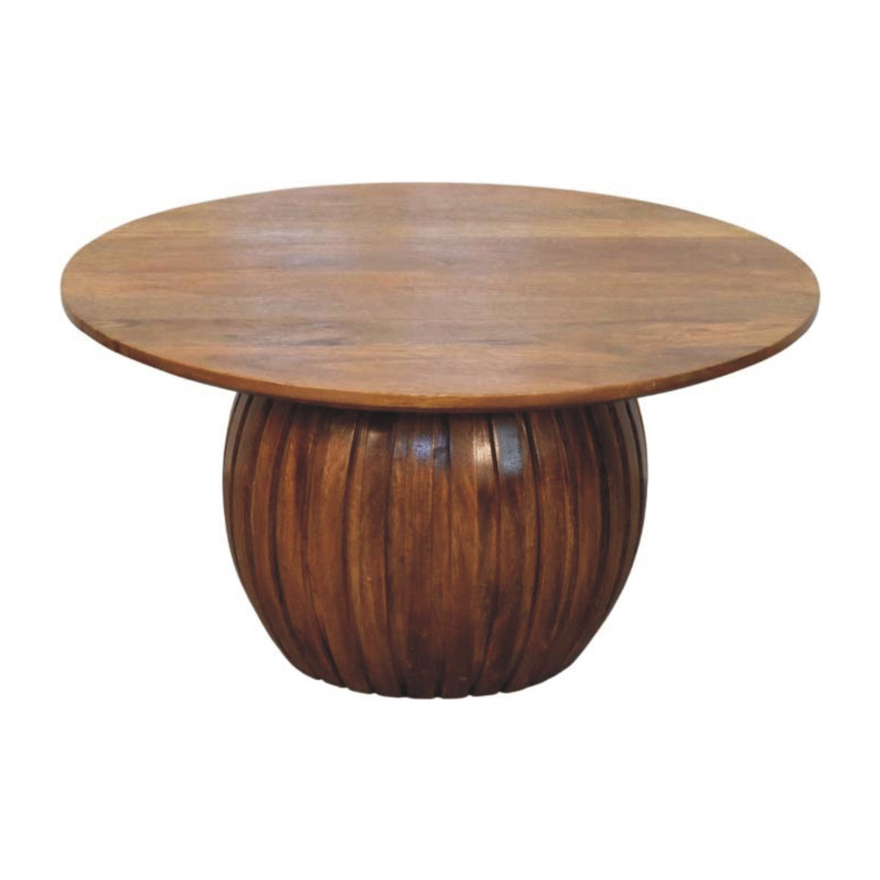 Round Fluted Coffee Table - verified alternate view 2
