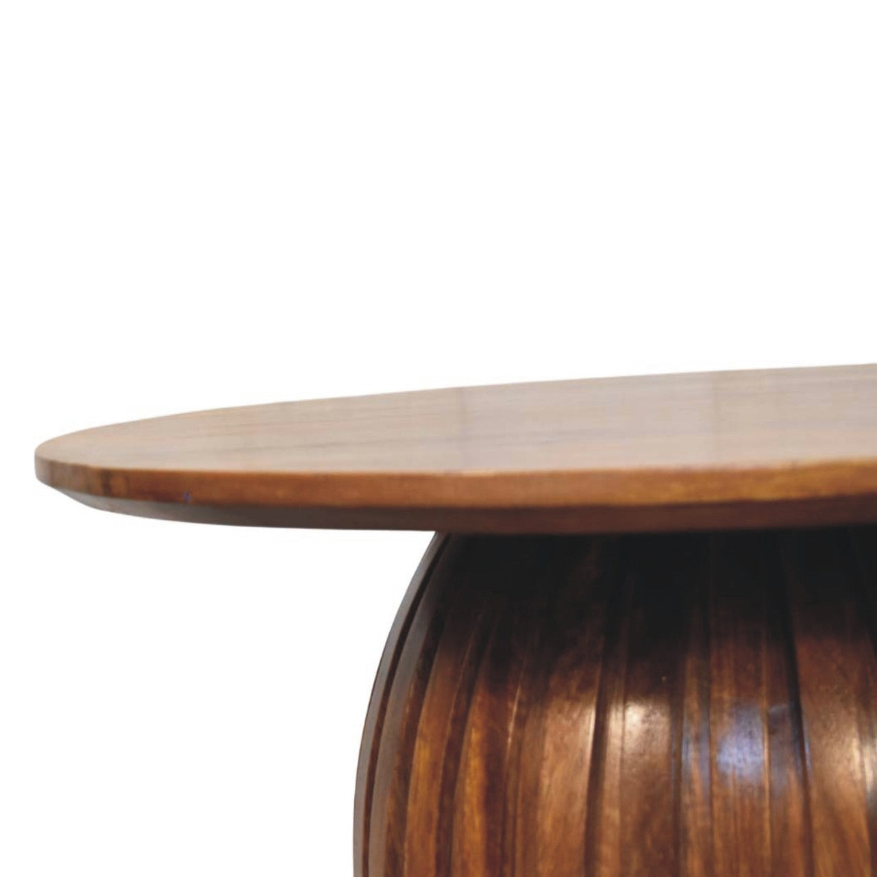 Round Fluted Coffee Table - verified alternate view 3