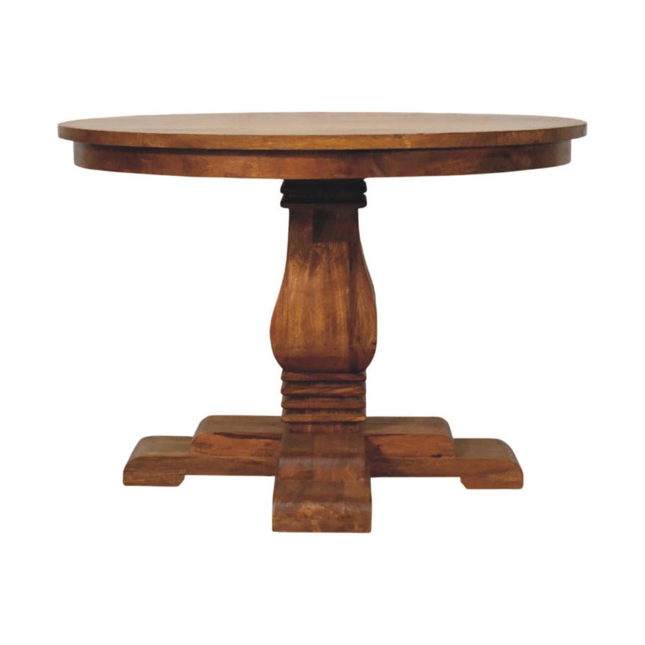 Round Pedestal Dining Table - product view
