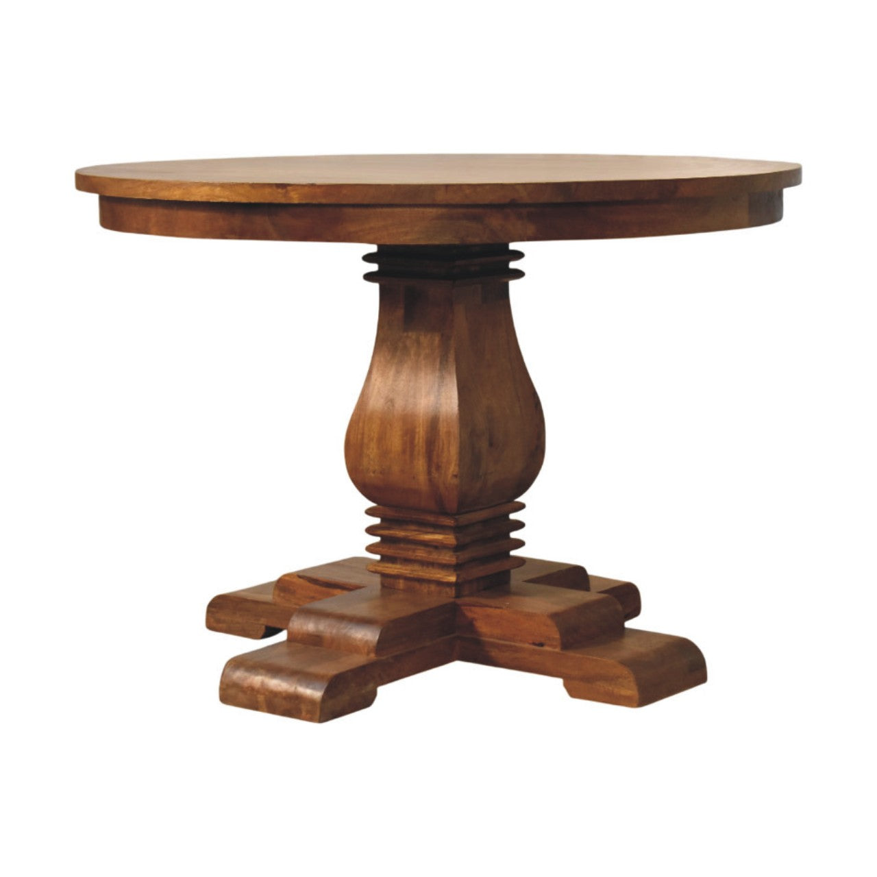 Round Pedestal Dining Table - verified alternate view 2