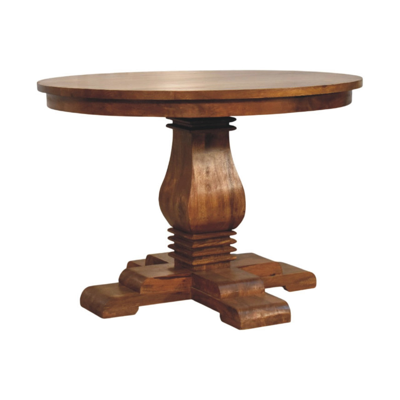 Round Pedestal Dining Table - verified alternate view 3
