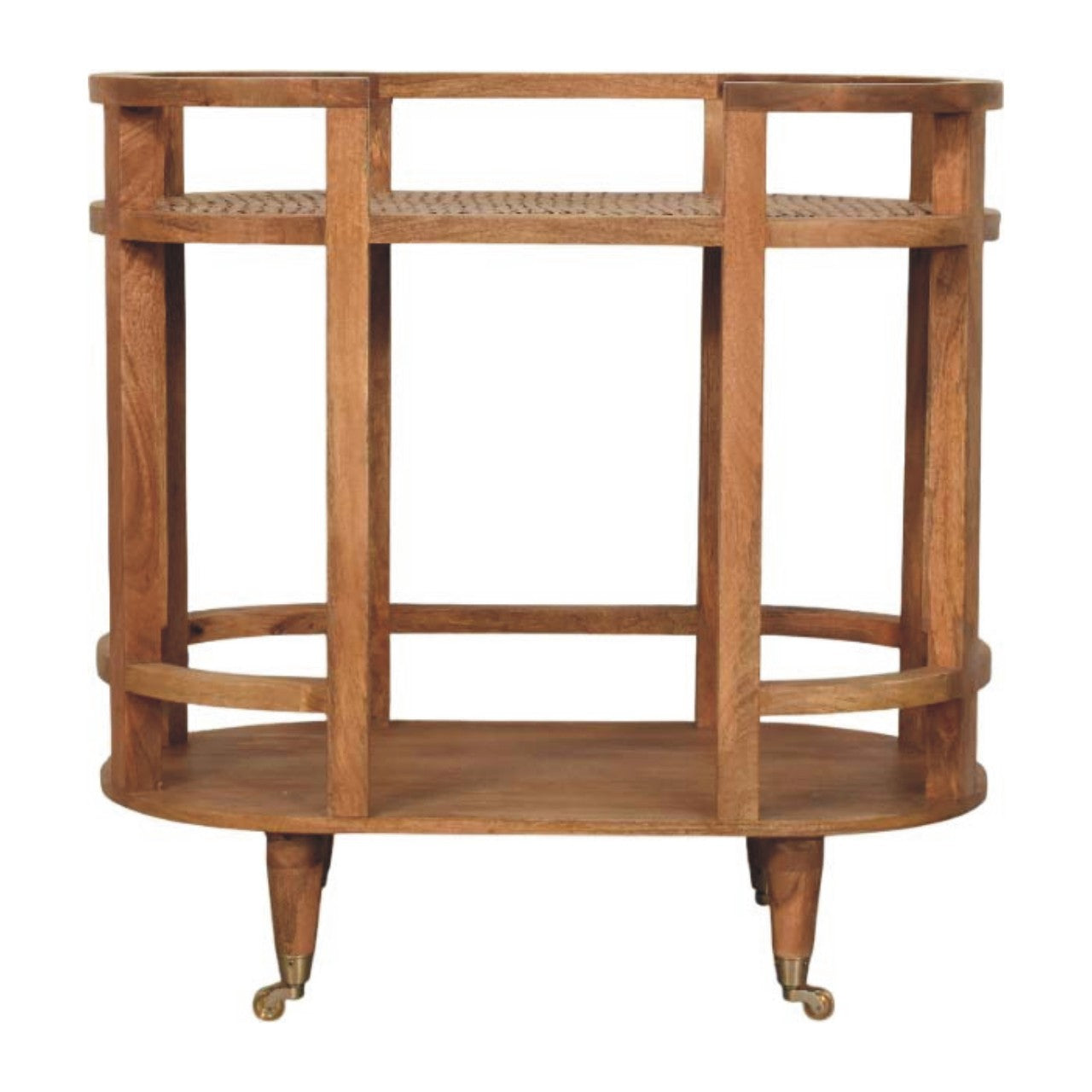 Saffron Rattan Butler Table - product view