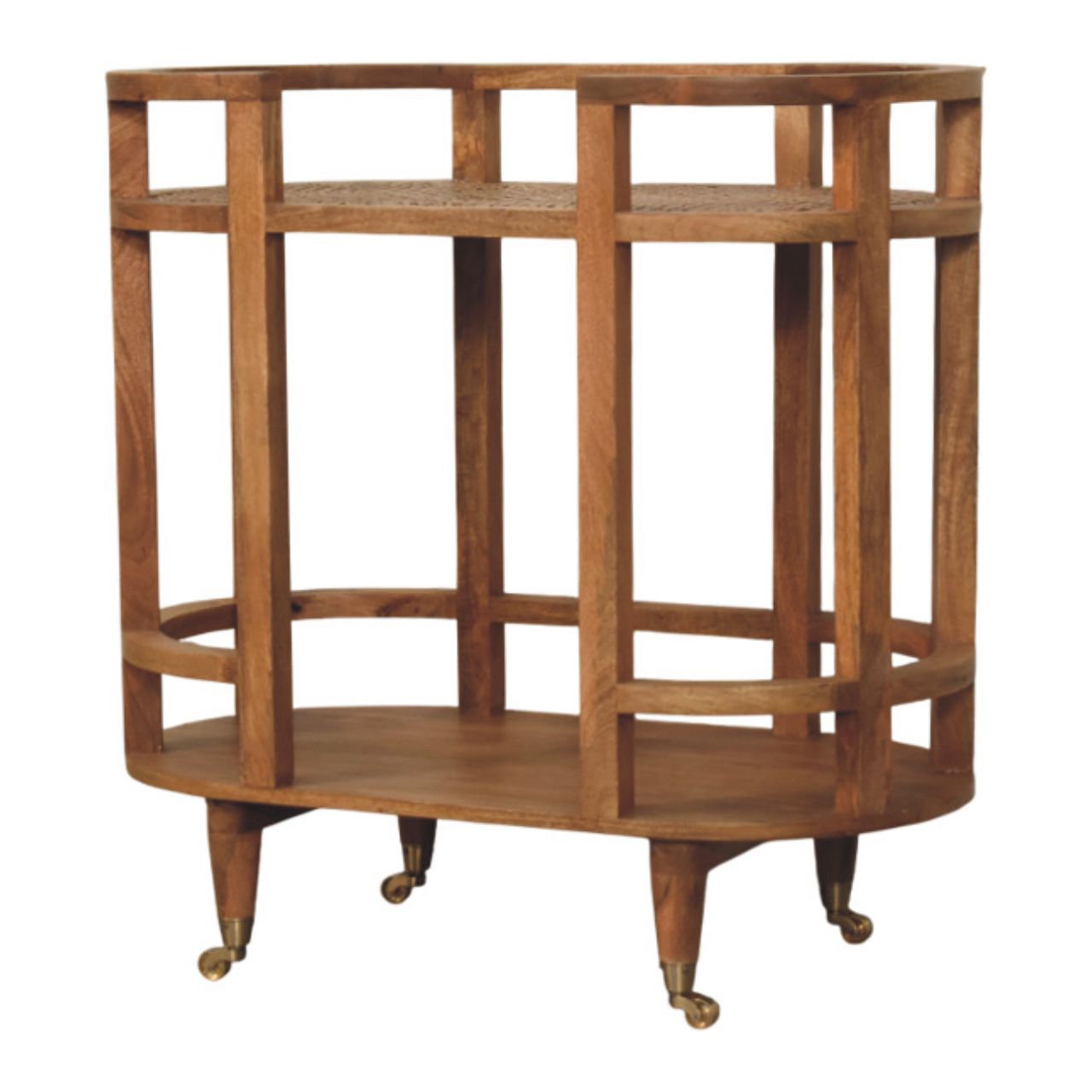 Saffron Rattan Butler Table - verified alternate view 3