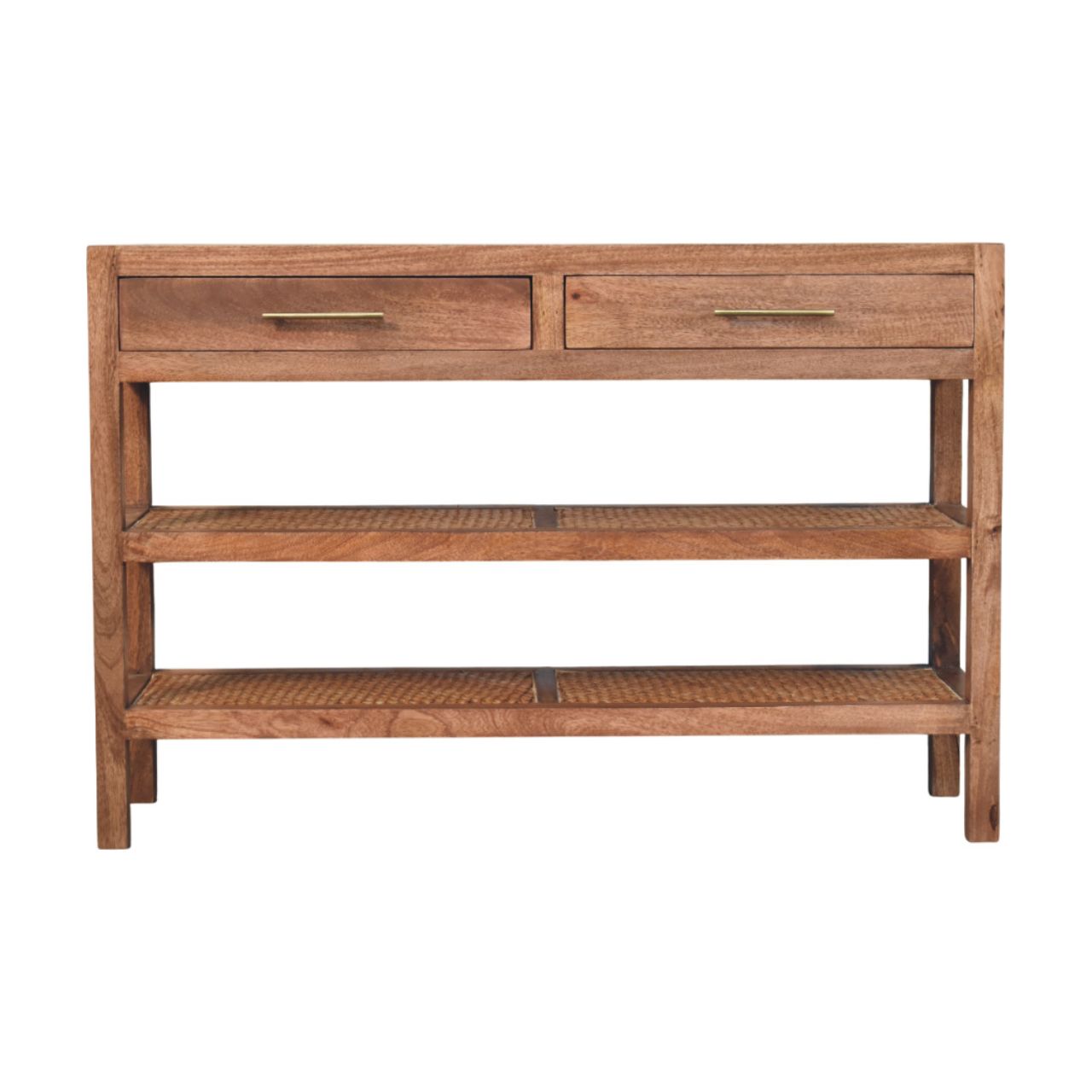 Saffron Rattan Console - product view