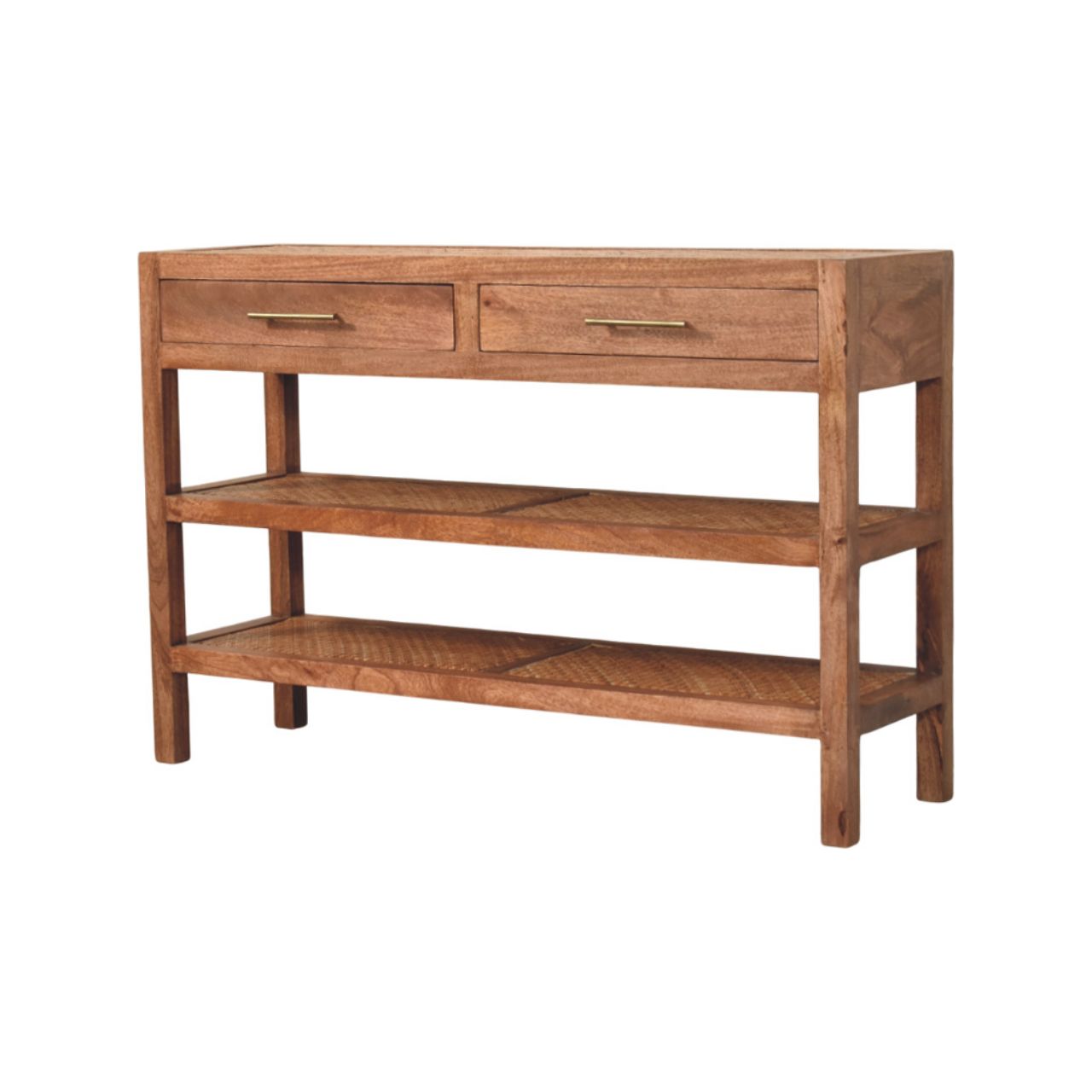 Saffron Rattan Console - verified alternate view 2