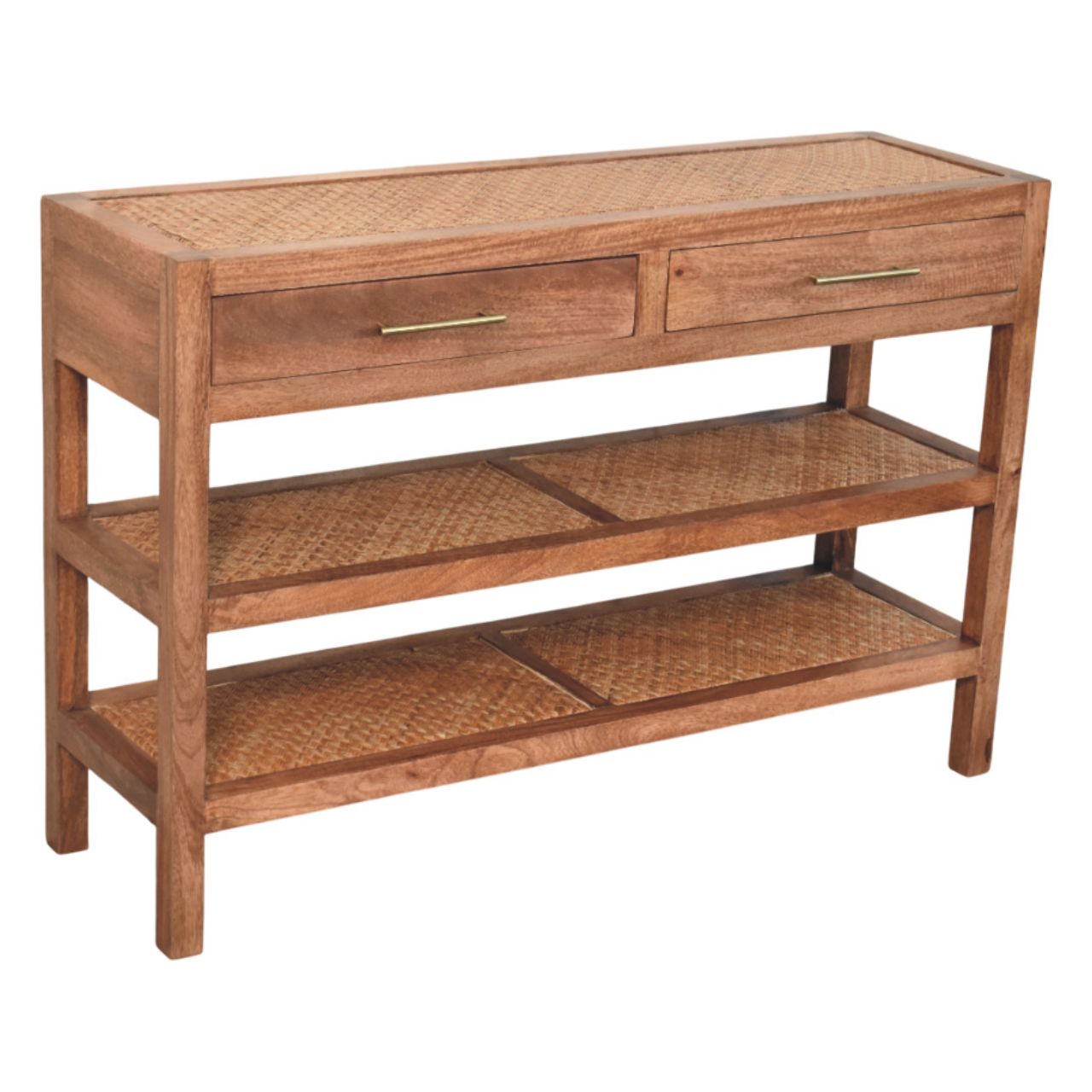 Saffron Rattan Console - verified alternate view 4
