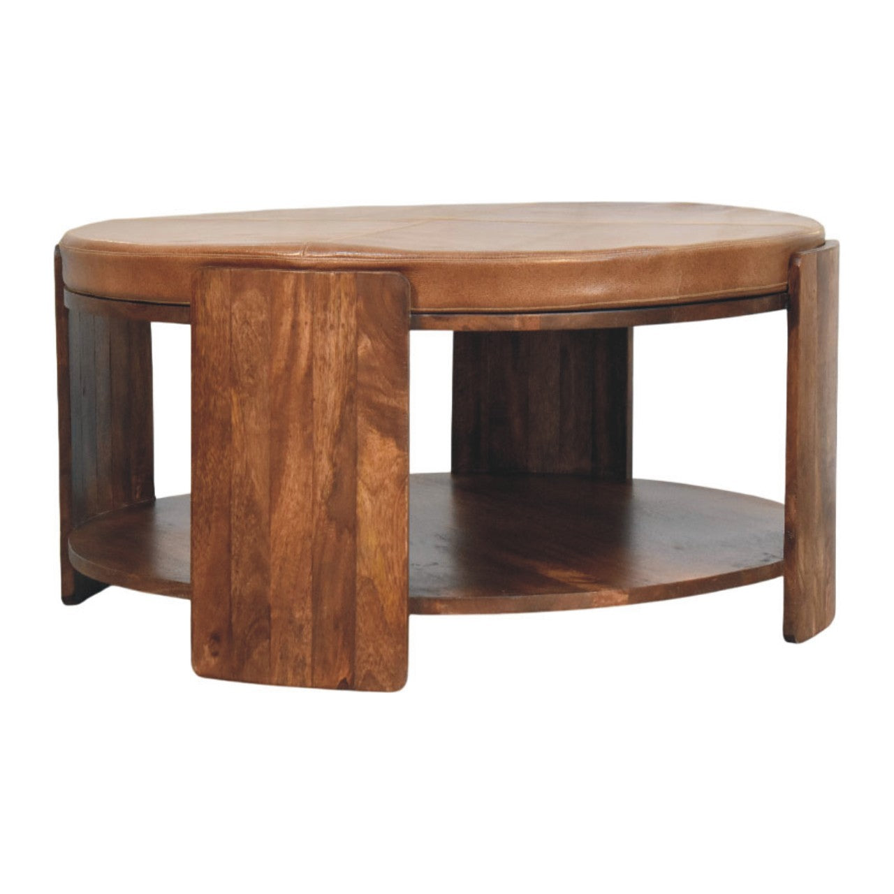 Savoy Leather Coffee Table - verified alternate view 2