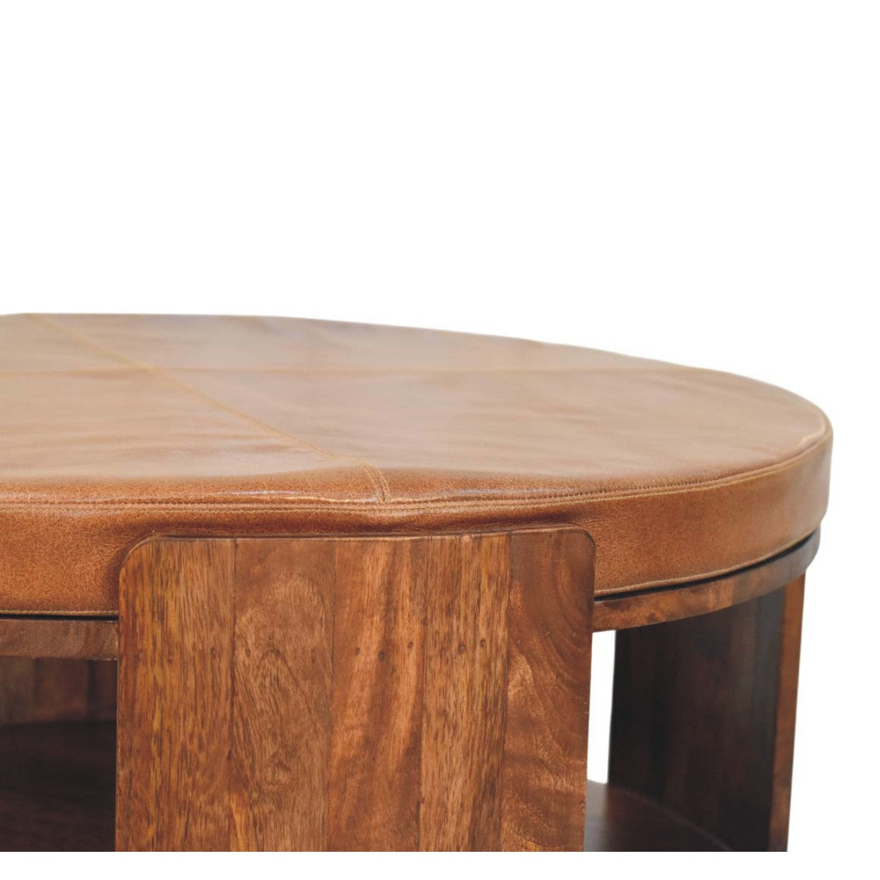 Savoy Leather Coffee Table - verified alternate view 4