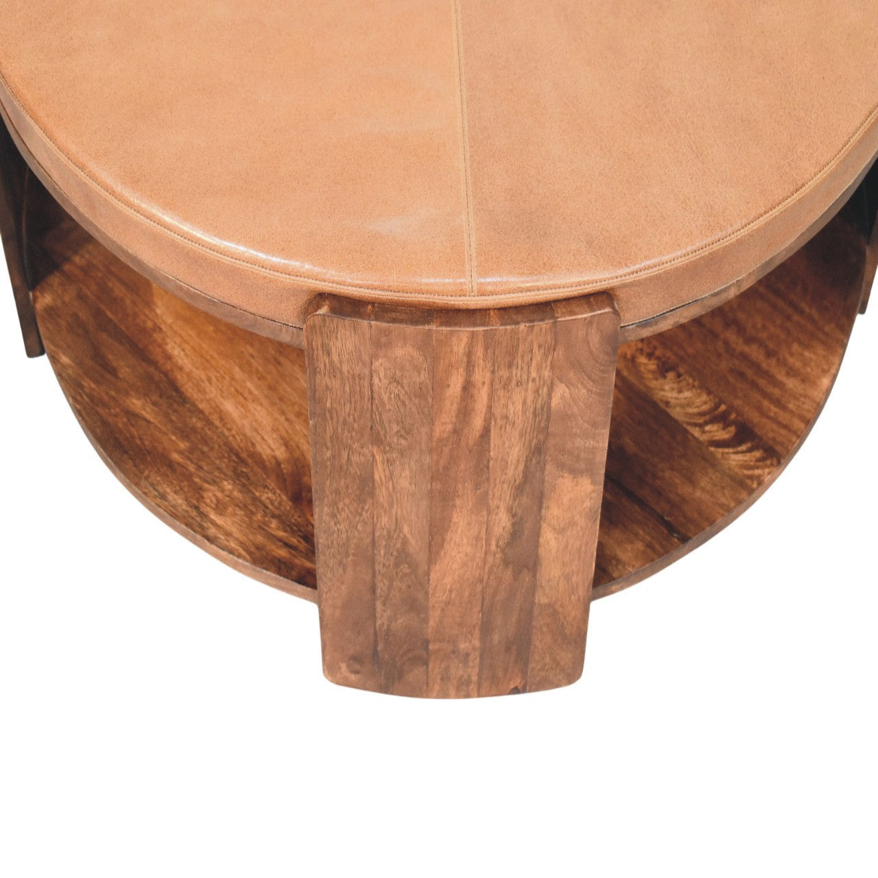 Savoy Leather Coffee Table - verified alternate view 5