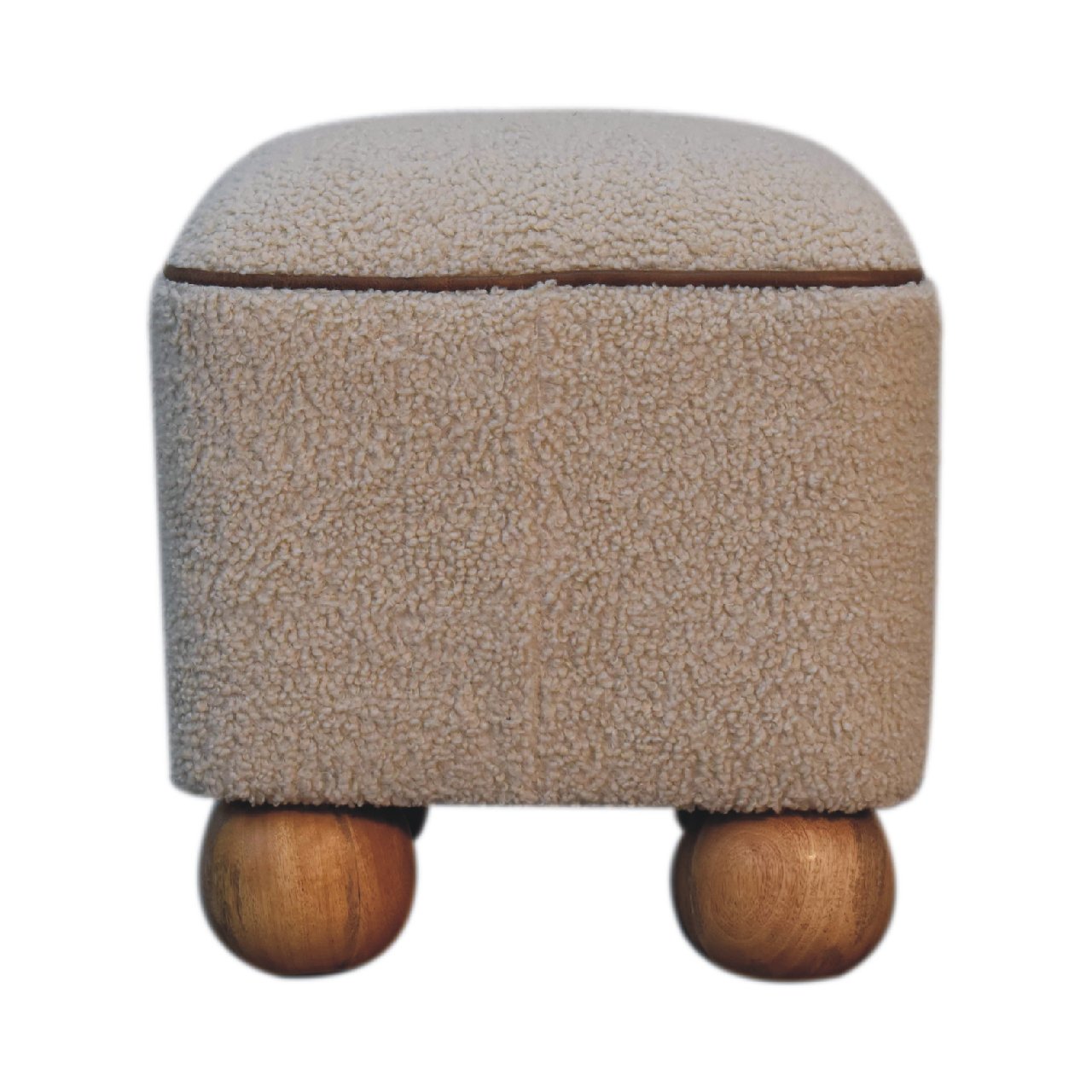 Serenity Footstool with Ball Feet - product view