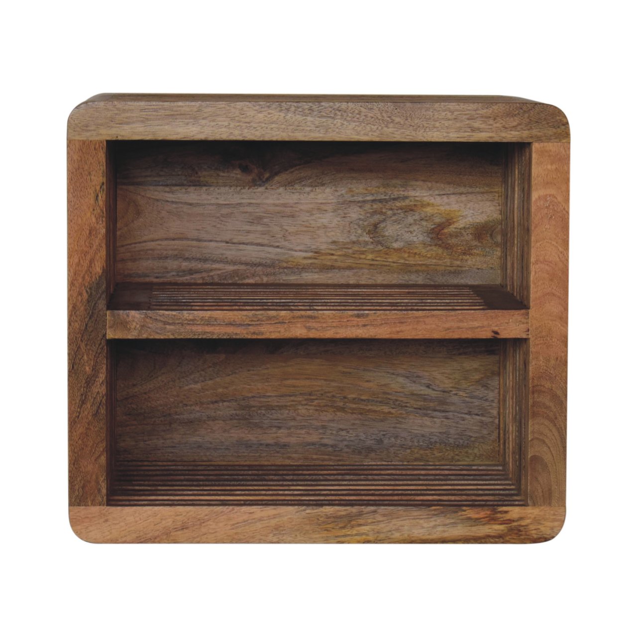 Soba Double Shelf Wall Mounted Bedside - product view