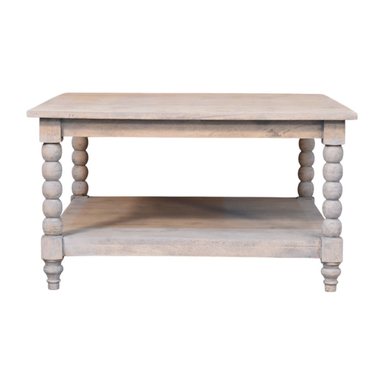 Spindle Acid Wash Coffee Table - product view