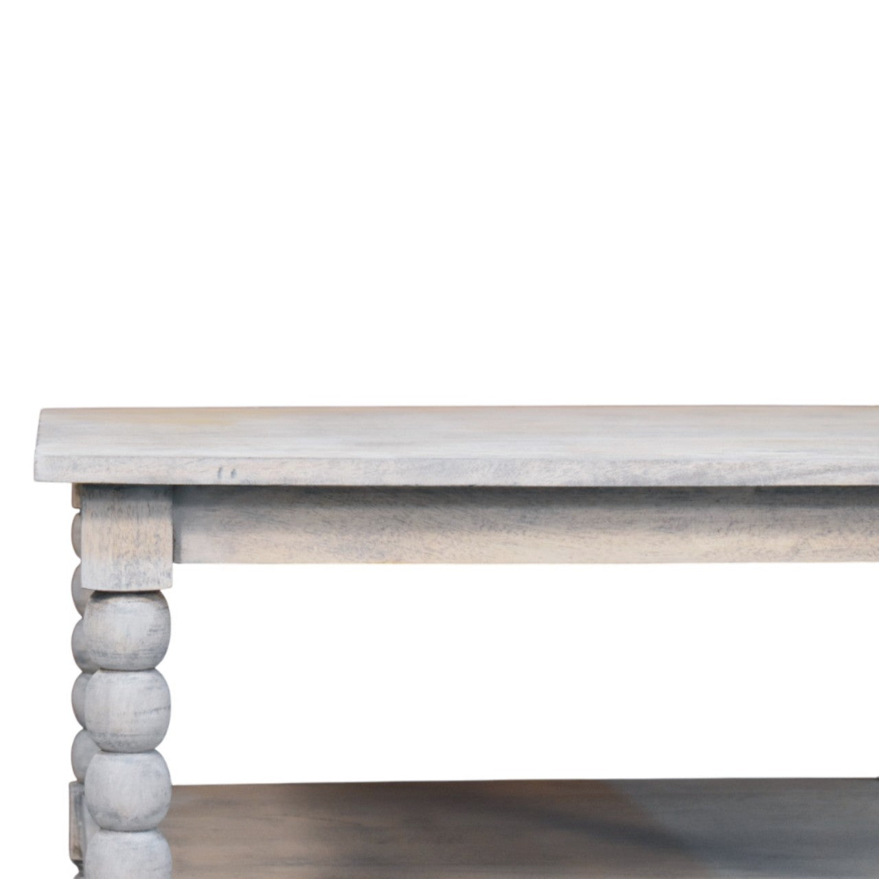 Spindle Acid Wash Coffee Table - verified alternate view 4